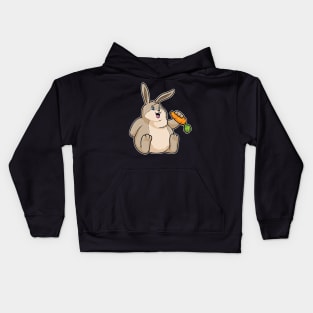 Rabbit with Carrot Kids Hoodie